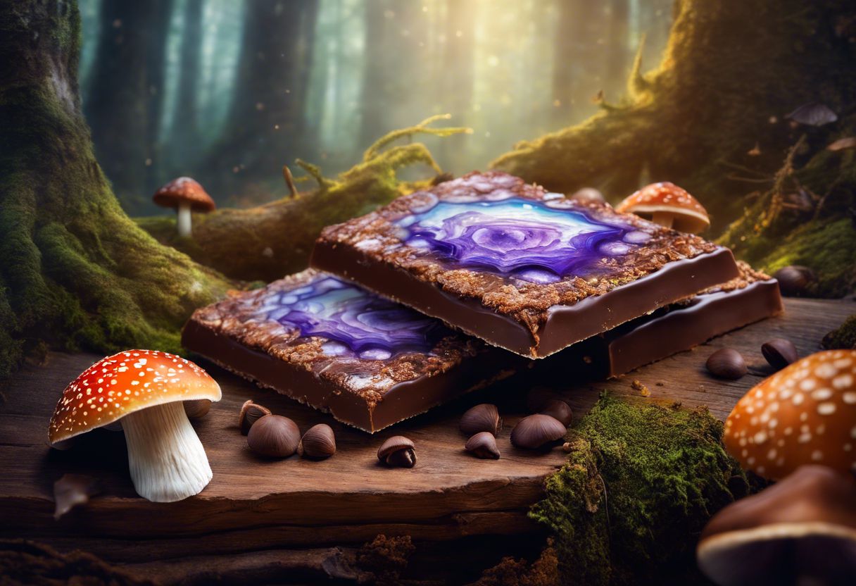 magic mushroom chocolate bar 